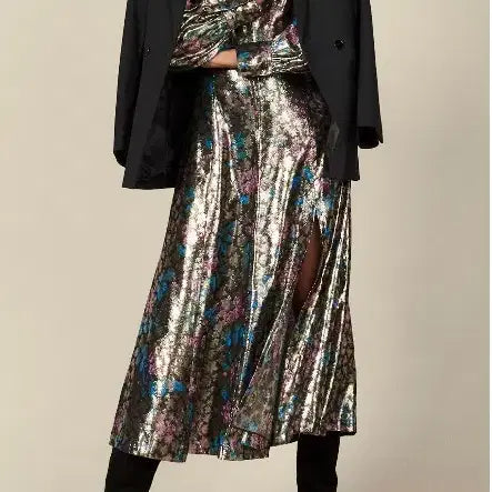 [BUNJANG] Sandro Glitter Floral Dress / 정가 295유로! 산드로 SANDRO 글리터 플로랄 원피스