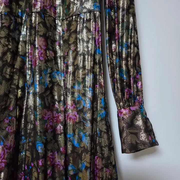 [BUNJANG] Sandro Glitter Floral Dress / 정가 295유로! 산드로 SANDRO 글리터 플로랄 원피스