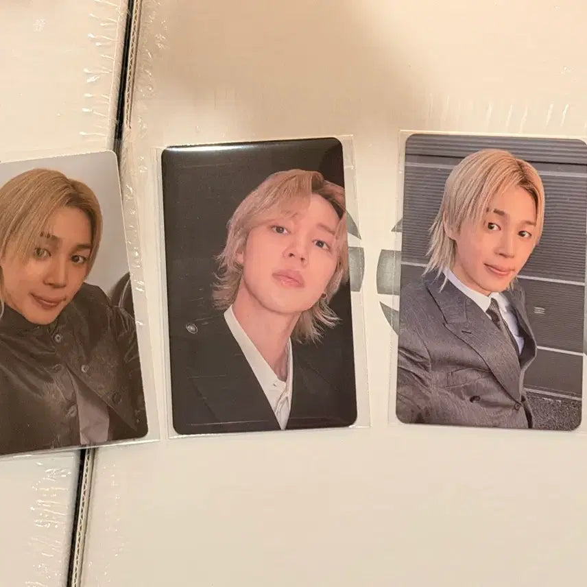 [SOLD OUT] 아리랑 2차 럭드 지민 3종 일괄 위버스 위드뮤 뮤직코라아