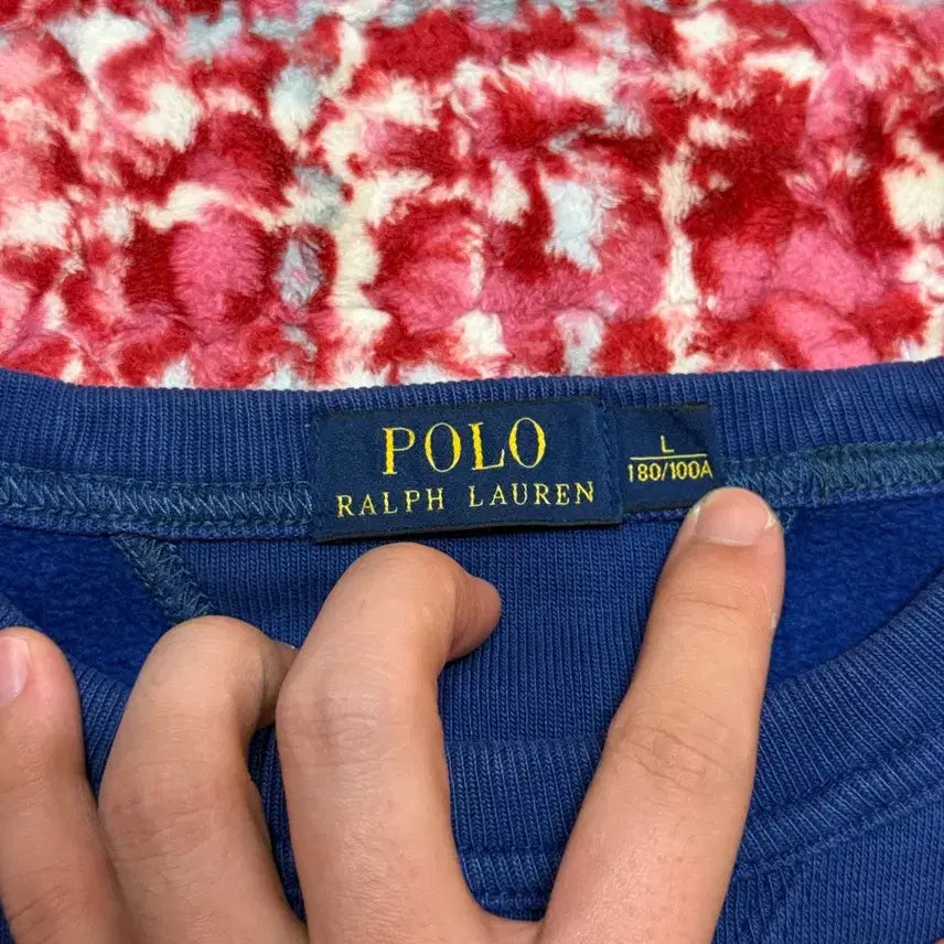[BUNJANG] Polo Ralph Lauren Navy Sweatshirt / [L] 폴로 랄프로렌 스웻셔츠 네이비