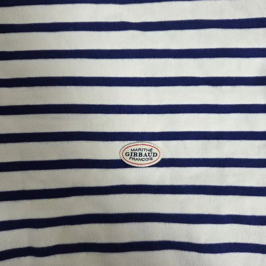 [SOLD OUT] 마리떼 프랑소와 저버  패치 스트라이프 티셔츠 M