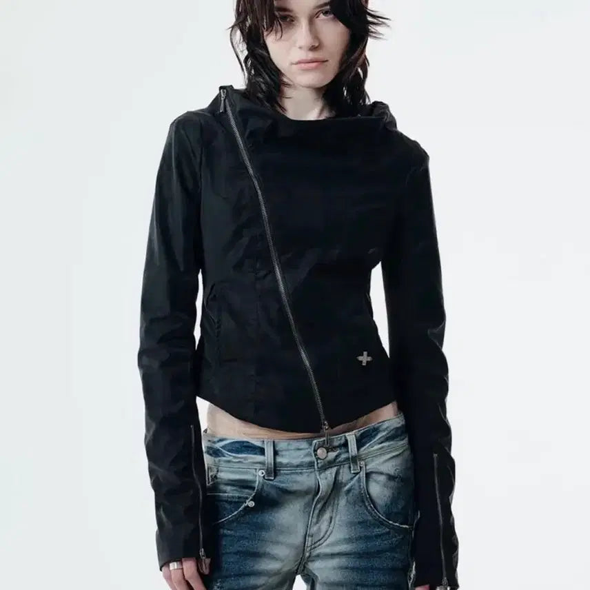 [BUNJANG] KAEL Draped Jacket (Black 2) / 2000 KAEL DRAPED JACKET ( BLACK 2)
