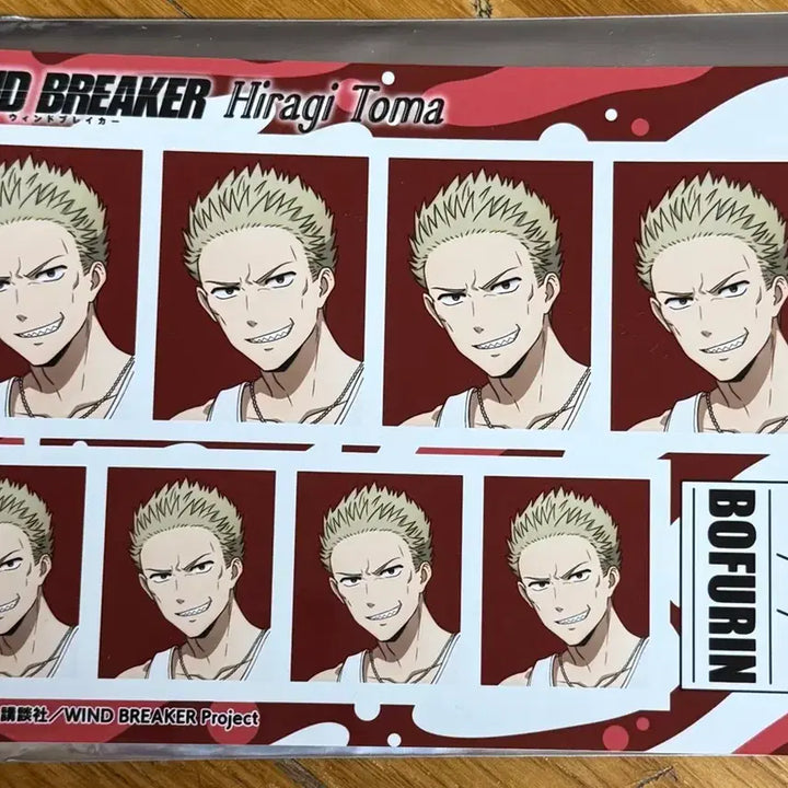 [BUNJANG] Wind Breaker Hira TOMA Bundle Set (Photo, Can Badge, Acrylic) / 윈브레 히이라기 토마 (증명사진, 캔뱃지, 아크릴)