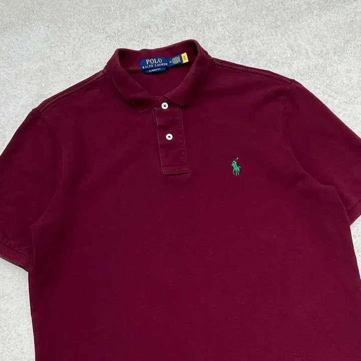 [BUNJANG] Polo Ralph Lauren QR Code Short Sleeve Polo Shirt / 폴로 랄프로렌 신형큐알 반팔카라티 s10864