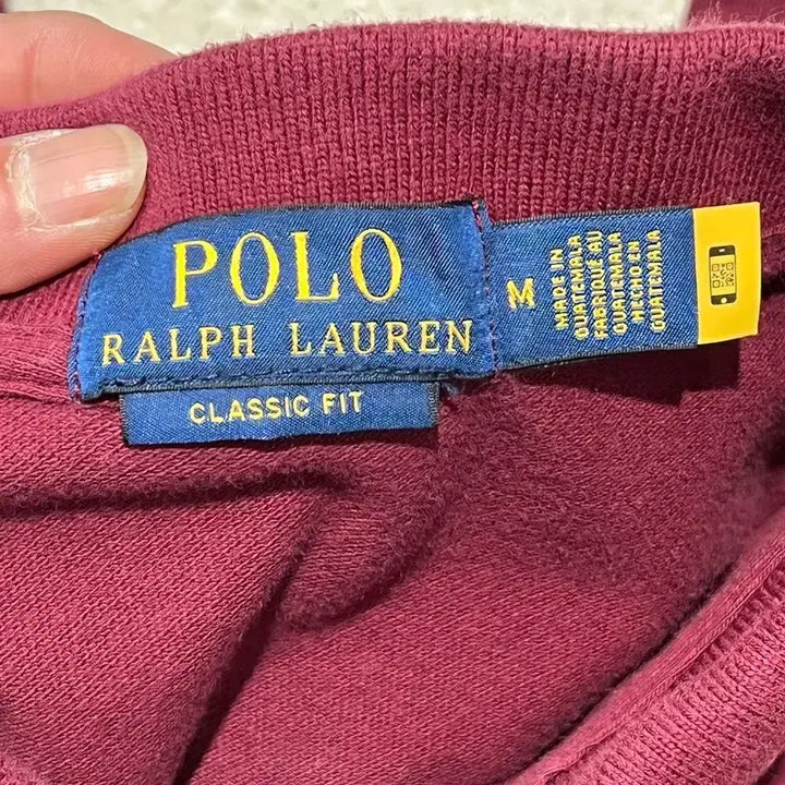 [BUNJANG] Polo Ralph Lauren QR Code Short Sleeve Polo Shirt / 폴로 랄프로렌 신형큐알 반팔카라티 s10864