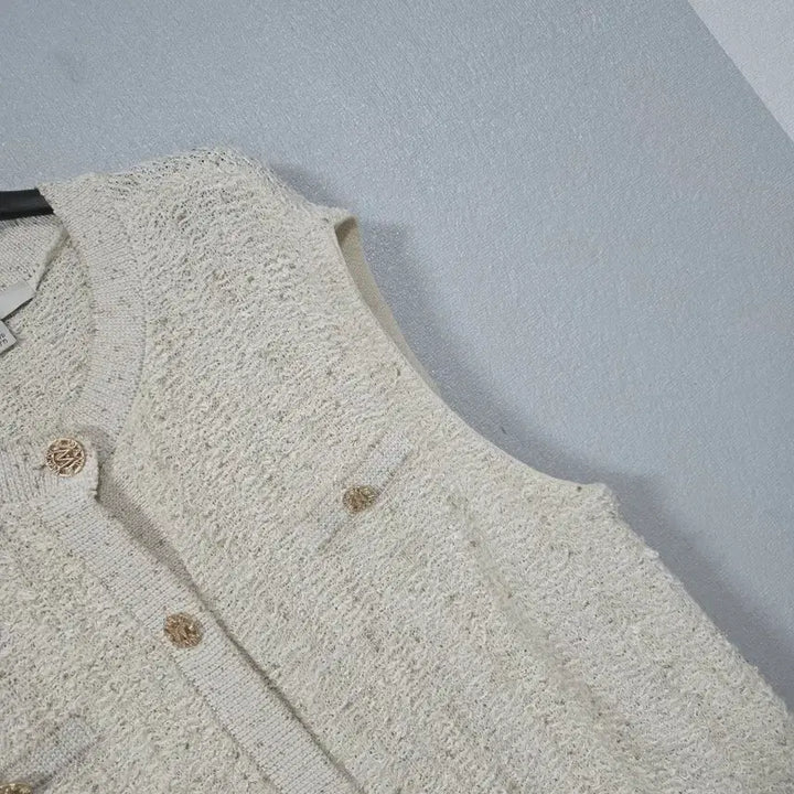 [BUNJANG] Son Jung Wan Tweed Knit Vest 77 / 손정완 트위드 니트조끼 77
