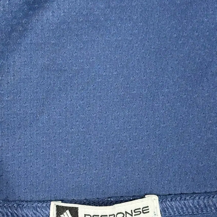 [BUNJANG] Adidas Sporty Blockcore Navy Long Sleeve T-shirt / 아디다스 네이비 스포티 블록코어 화이트 삼선 긴팔티 M