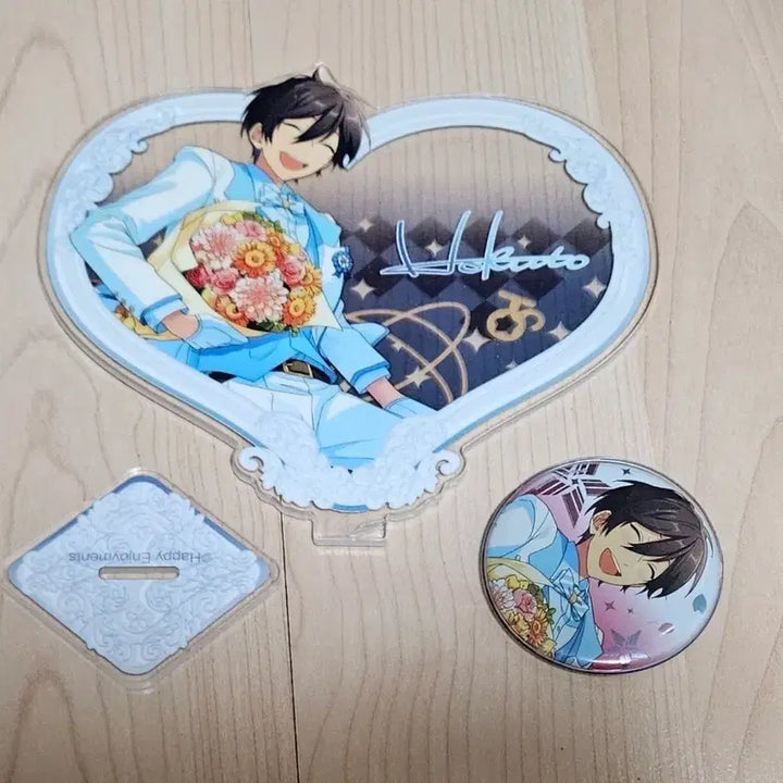 [BUNJANG] Ensemble Stars Hokuto 3rd Anniversary Promise Heart Acrylic / 앙스타 호쿠토 3주년 서약 하트아크릴