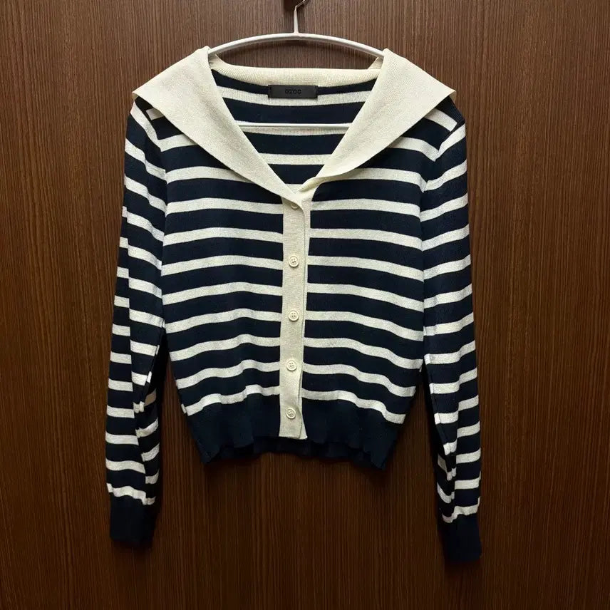 [BUNJANG] OZOC Sailor Collar Cardigan / 오조크 OZOC 세일러카라 가디건