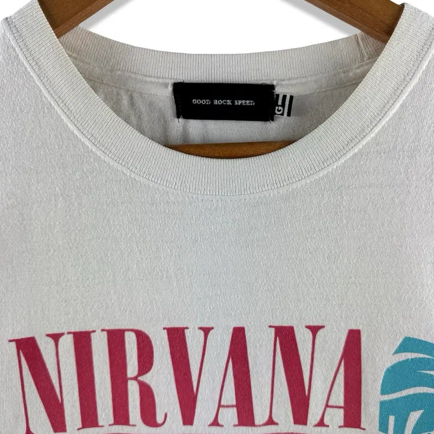 [BUNJANG] Nirvana Nevermind Graphic T-shirt / 너바나 Nevermind 그래픽 티셔츠3144