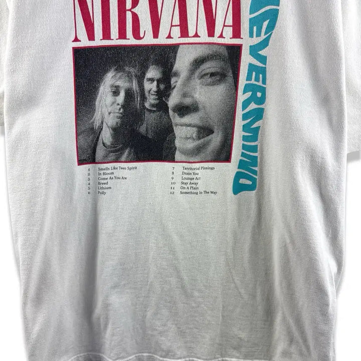 [BUNJANG] Nirvana Nevermind Graphic T-shirt / 너바나 Nevermind 그래픽 티셔츠3144