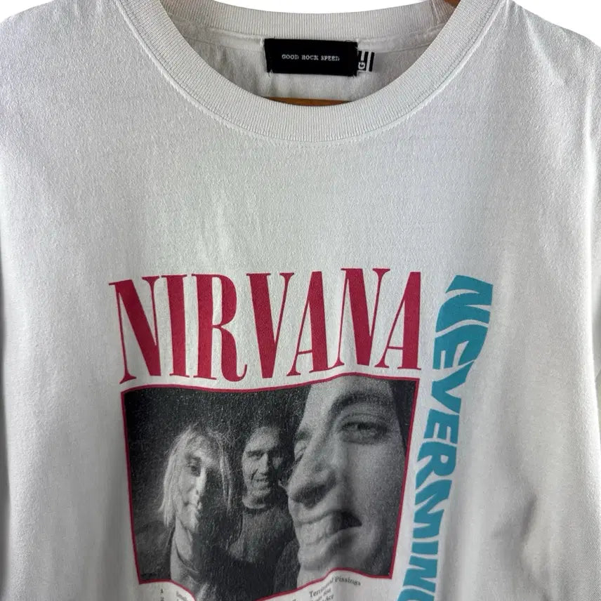 [BUNJANG] Nirvana Nevermind Graphic T-shirt / 너바나 Nevermind 그래픽 티셔츠3144