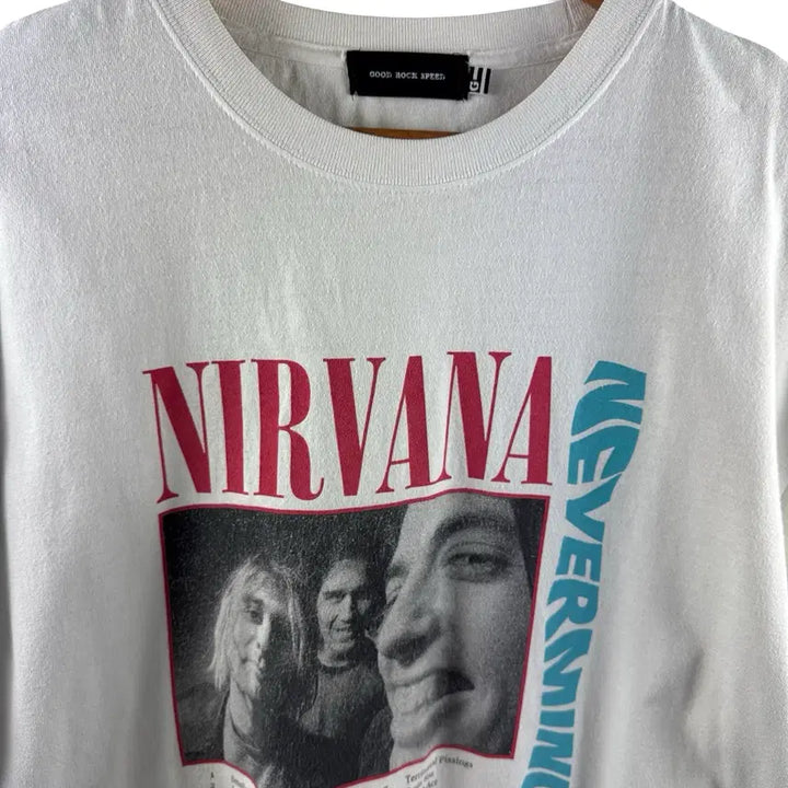 [BUNJANG] Nirvana Nevermind Graphic T-shirt / 너바나 Nevermind 그래픽 티셔츠3144