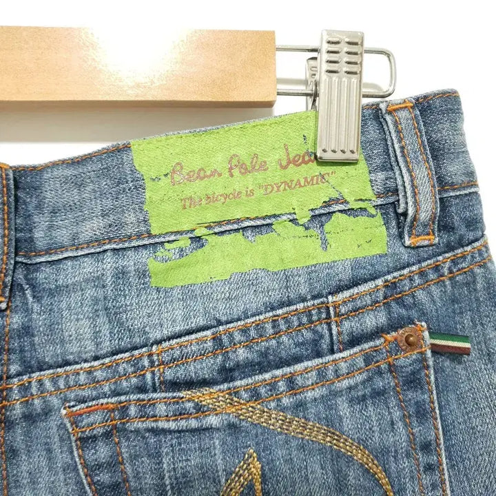 [BUNJANG] Beanpole Denim Pleated Skirt / 빈폴 데님 플리츠 스커트 73_S1555