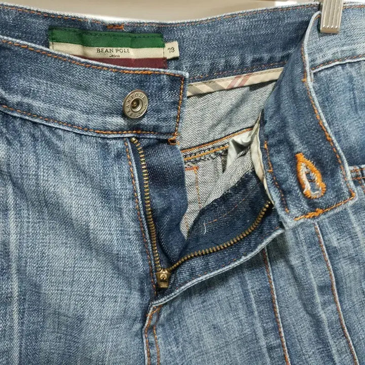 [BUNJANG] Beanpole Denim Pleated Skirt / 빈폴 데님 플리츠 스커트 73_S1555