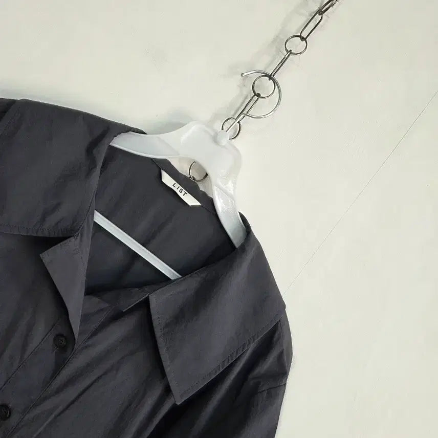 [BUNJANG] List Shirt Dress (Size 66) / 리스트 셔츠 원피스 (66)