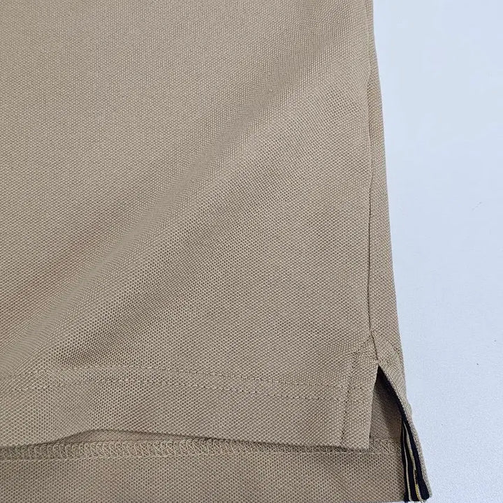 [BUNJANG] HAZZYS Beige Cotton Blend Short Sleeve Polo Shirt / HAZZYS 헤지스 베이지 면혼방 반팔 카라 티셔츠 105