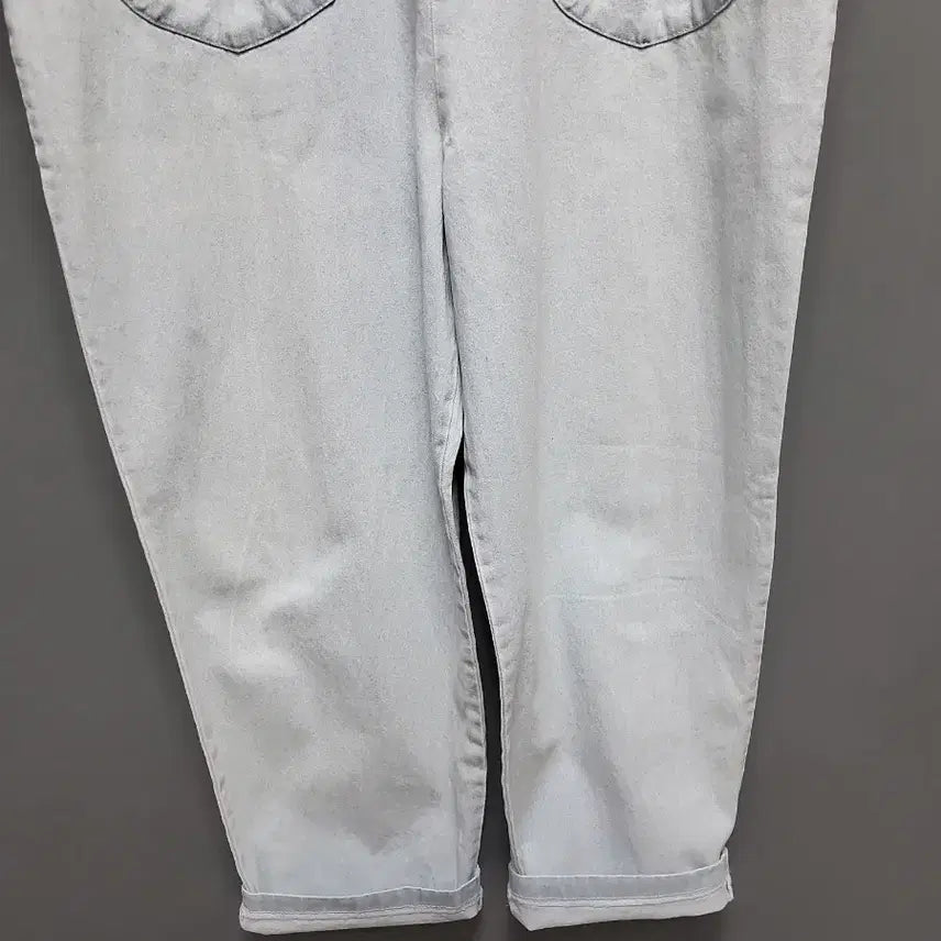 [BUNJANG] Light Wash Denim Overall Pants / 연청 데님 멜빵 바지 (빅싸이즈 가능)