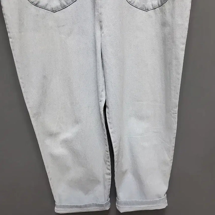 [BUNJANG] Light Wash Denim Overall Pants / 연청 데님 멜빵 바지 (빅싸이즈 가능)