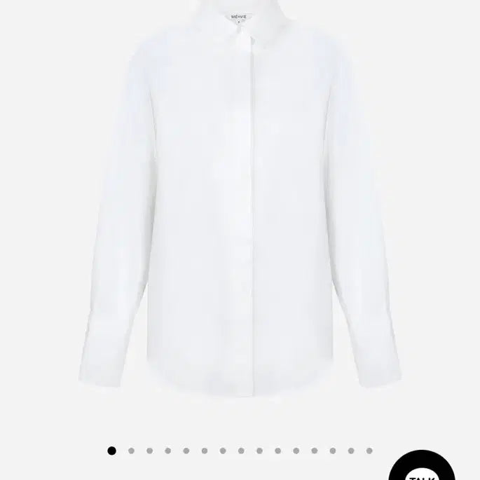 [SOLD OUT] 메비 이삐셔츠 플레인 화이트 0