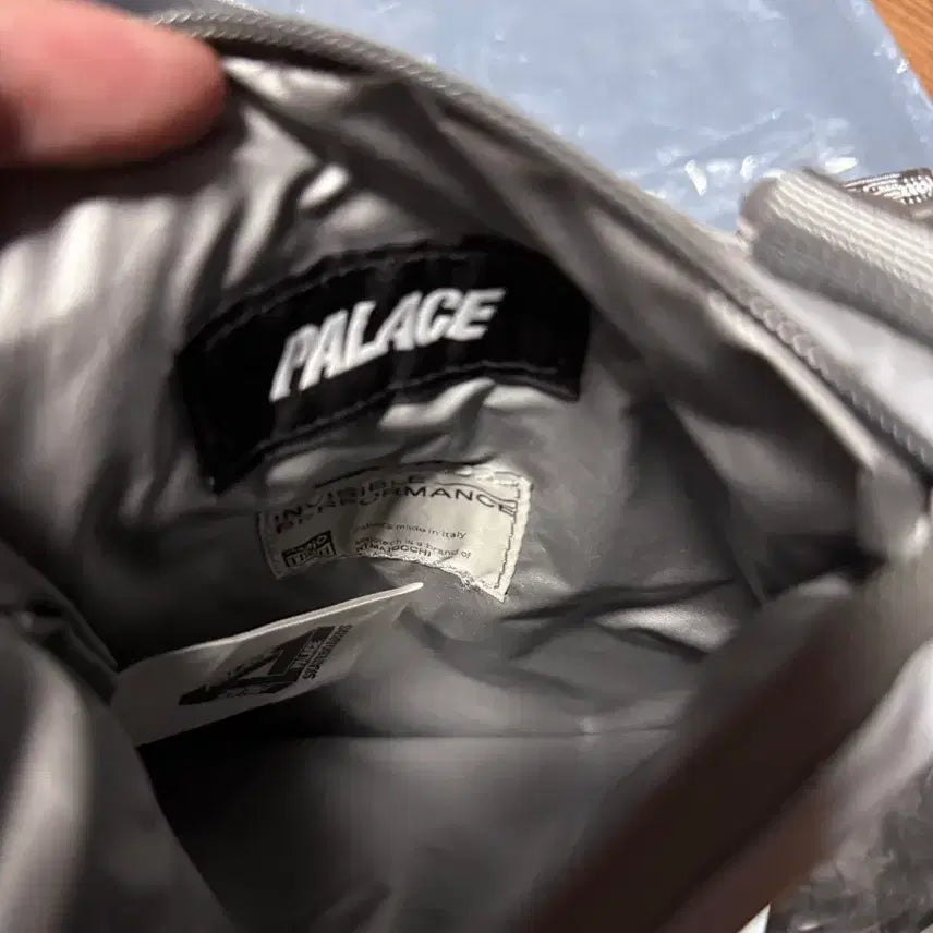 [BUNJANG] Palace Deflector Flat Sack Reflective Crossbody Bag / 팔라스 디플렉토 플랫색 리플렉티 크로스뱃