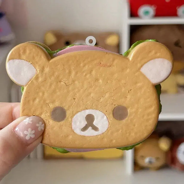 [BUNJANG] San-X Rilakkuma Sandwich Squishy / 고전 산엑스 리락쿠마 샌드위치 스퀴시 말랑이
