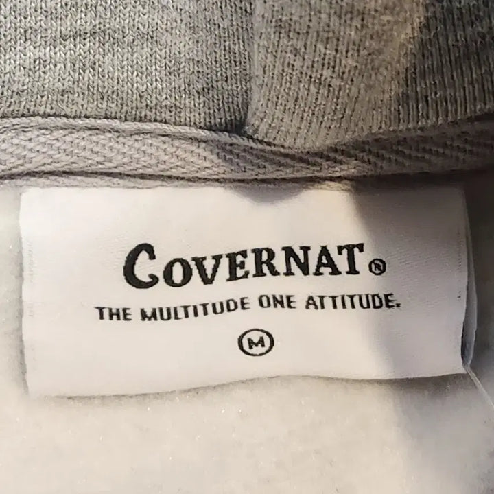 [BUNJANG] Covernat Gray Hoodie / 커버낫 그레이 후드티