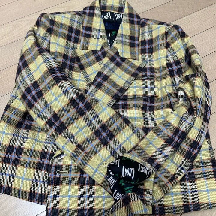 [BUNJANG] Lucky Plaid Jacket / 럭키 플래드 자켓 36사이즈