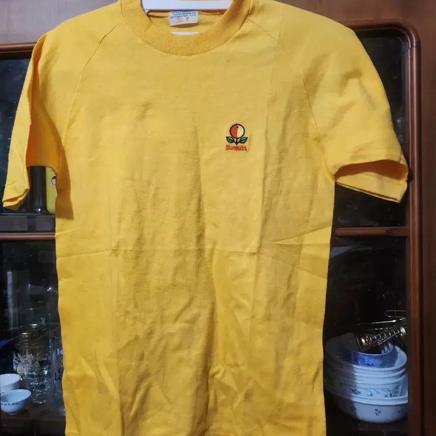 [BUNJANG] Sunkist Vintage T-Shirt (Medium) - Ultra Rare / 썬키스트 Sunkist 빈티지 반팔 티셔츠 미사용 신품 미듐 초레어