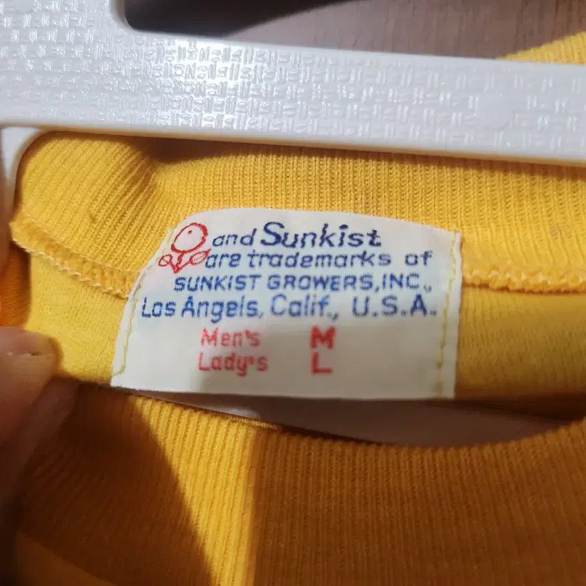 [BUNJANG] Sunkist Vintage T-Shirt (Medium) - Ultra Rare / 썬키스트 Sunkist 빈티지 반팔 티셔츠 미사용 신품 미듐 초레어