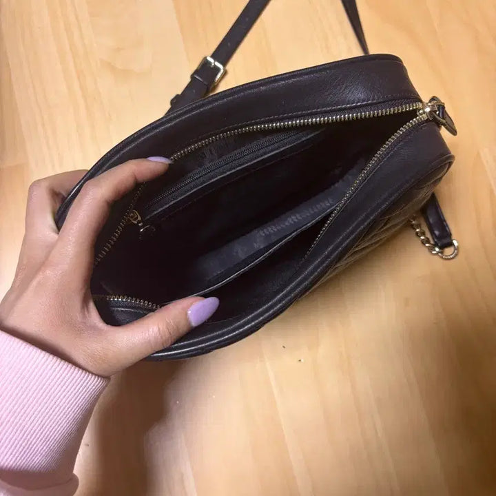 [SOLD OUT] 메트로시티 소가죽 카메라백 라지