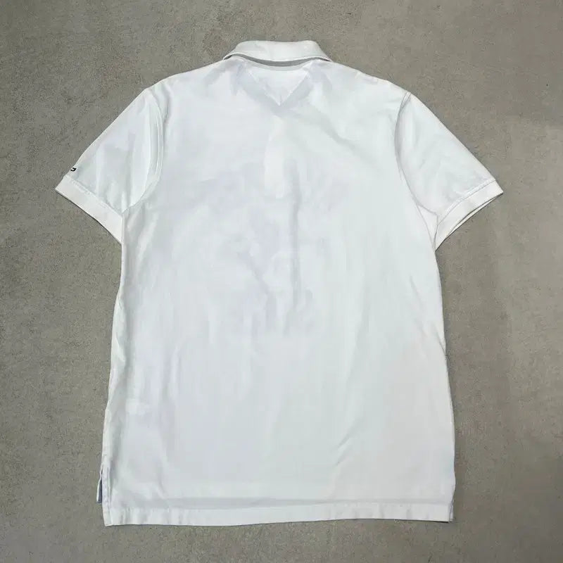 [BUNJANG] Tommy Hilfiger Printed Short-Sleeve Polo Shirt / 타미힐피거 프린팅 반팔카라티 s10865