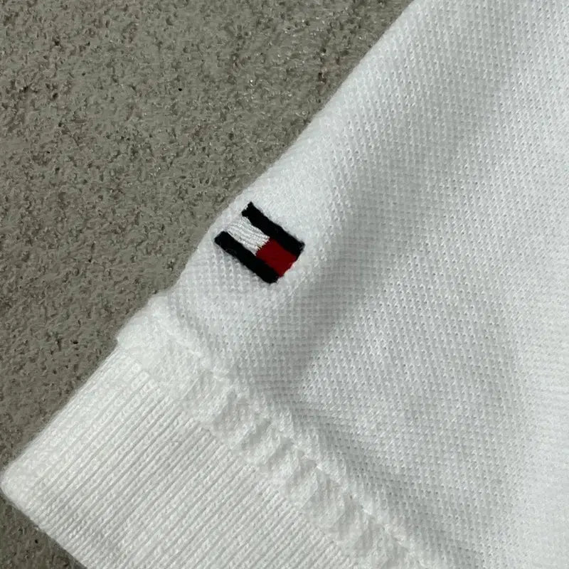 [BUNJANG] Tommy Hilfiger Printed Short-Sleeve Polo Shirt / 타미힐피거 프린팅 반팔카라티 s10865