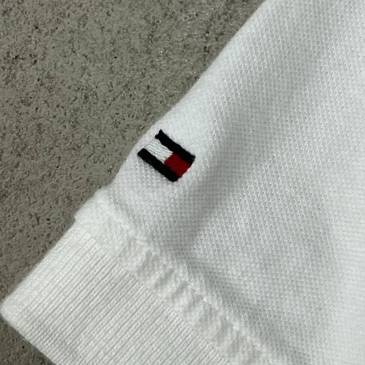 [BUNJANG] Tommy Hilfiger Printed Short-Sleeve Polo Shirt / 타미힐피거 프린팅 반팔카라티 s10865