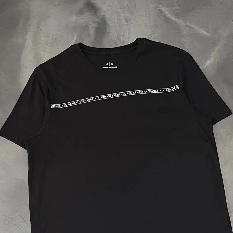 [BUNJANG] Armani Exchange Logo Short Sleeve T-shirt / 아르마니 익스체인지 로고 반팔티 y16413