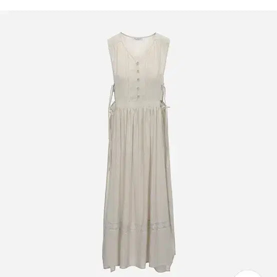 [BUNJANG] Thursday Island Kim Tae-ri Layered Long Dress / 써스데이아일랜드 김태리 레이어드 원피스