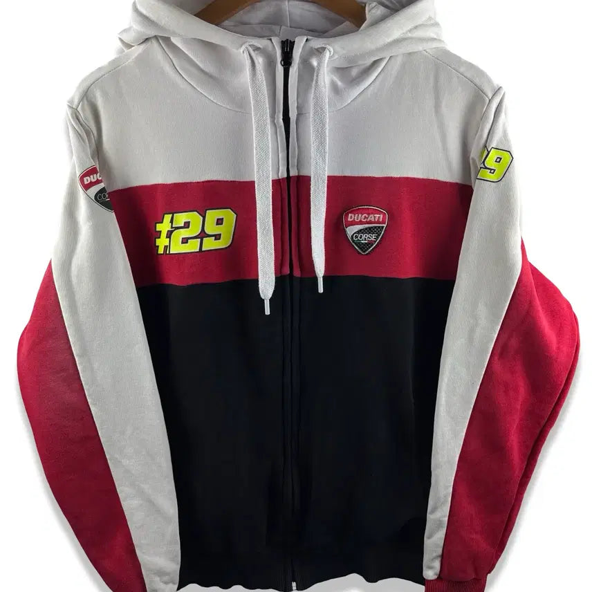 [BUNJANG] Ducati Corse Hoodie Zip-up / 두카티 코르세 후드집업3145