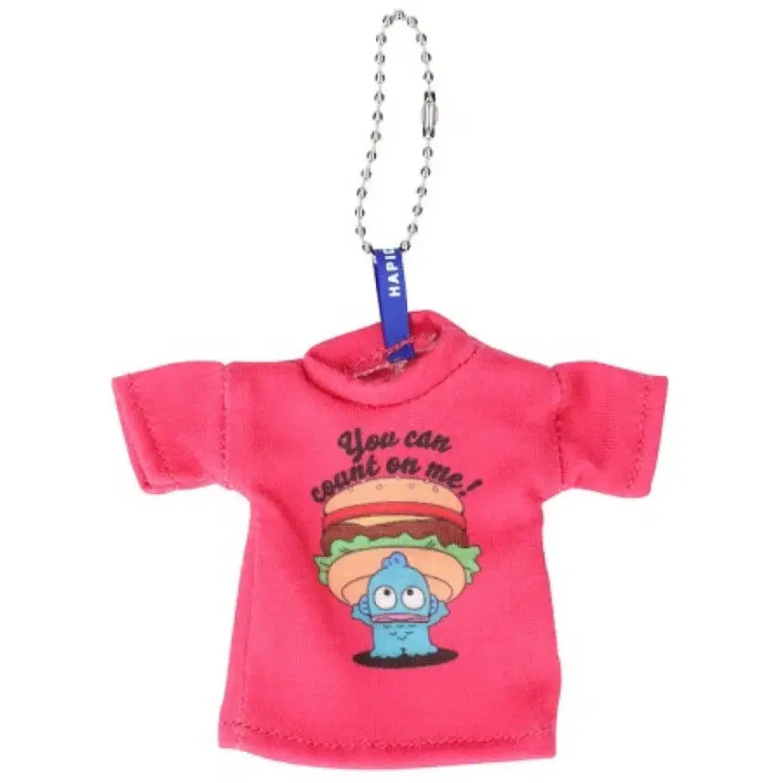 [BUNJANG] Sanrio Hangyodon T-Shirt Gacha Keyring / 23년도 산리오 한교동 티셔츠 가챠 키링 쿠지 항교동