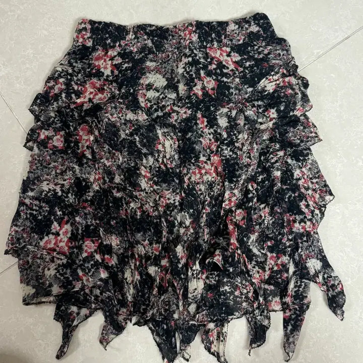 [SOLD OUT] 이자벨마랑 플라워 쉬폰 스커트
