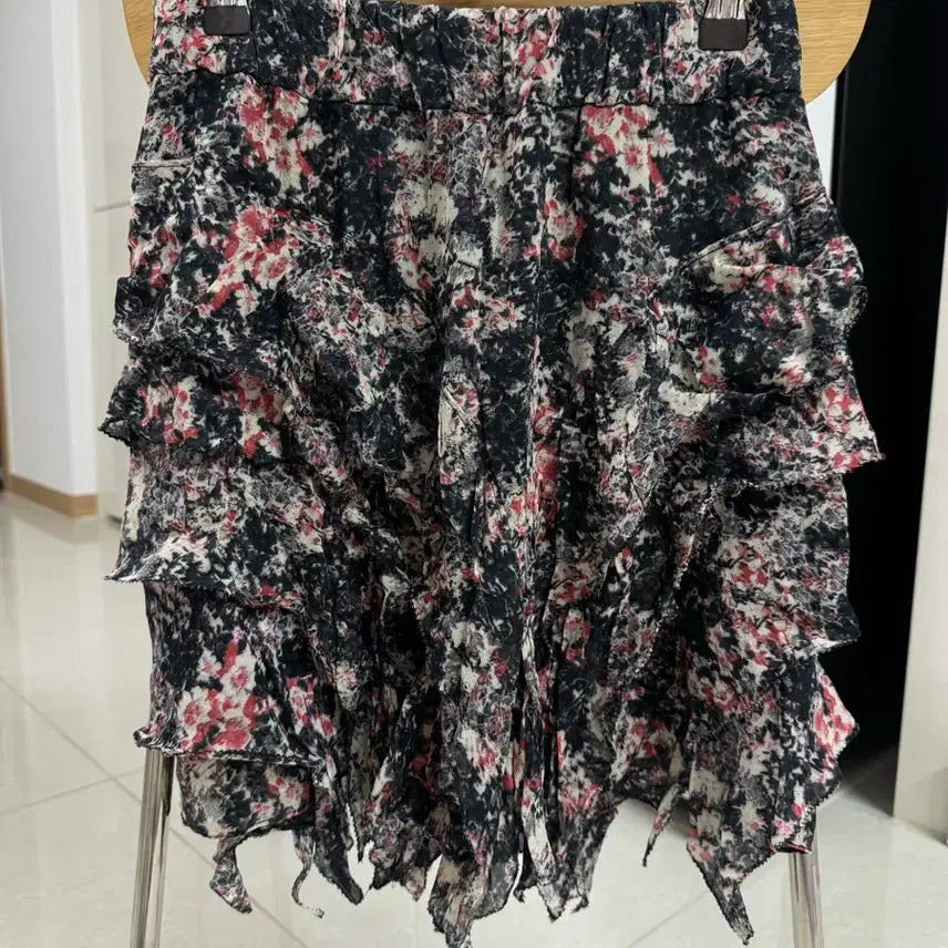 [SOLD OUT] 이자벨마랑 플라워 쉬폰 스커트