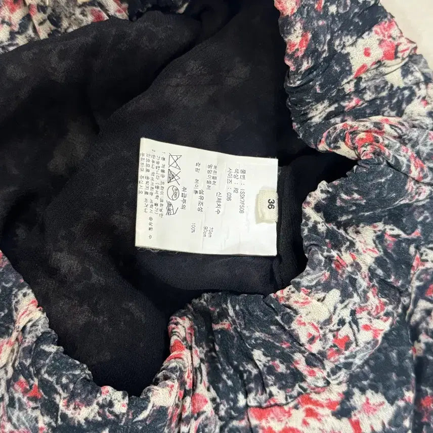[SOLD OUT] 이자벨마랑 플라워 쉬폰 스커트