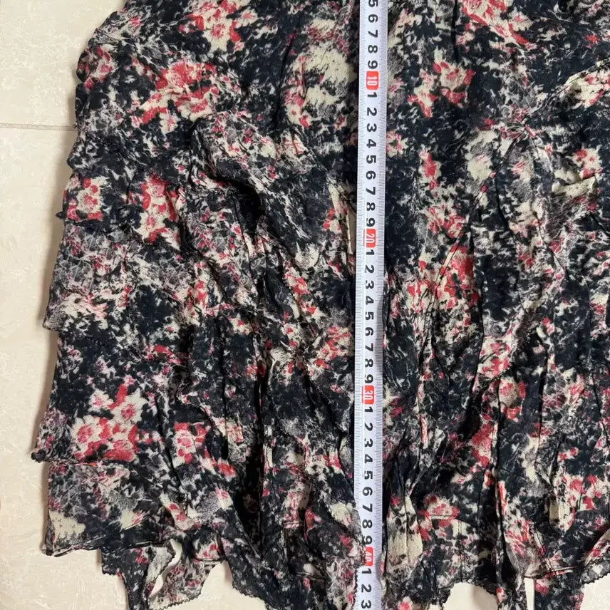 [SOLD OUT] 이자벨마랑 플라워 쉬폰 스커트