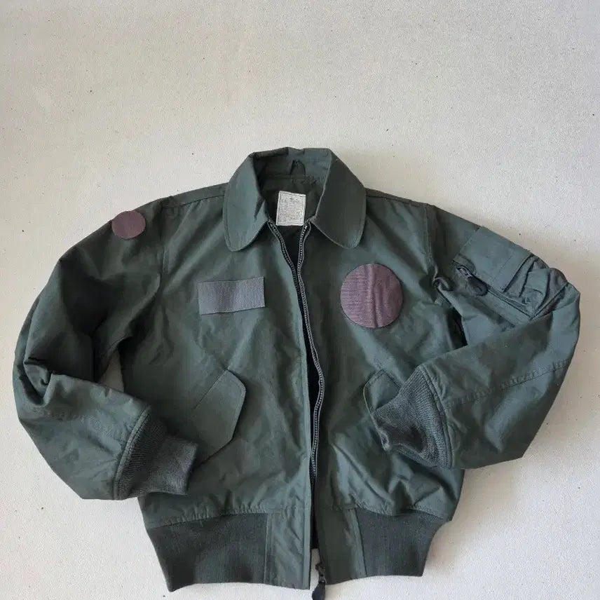 [BUNJANG] Military Vintage CWU Flight Jacket (Deadstock) / 조종사용 비행점퍼 (데드스탁)  밀리터리 빈티지 항공잠바