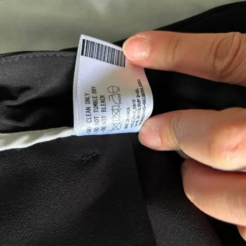 [BUNJANG] YourNameHere L Size Black Slacks / (새상품) 유어네임히얼 유네미 슬렉스 L