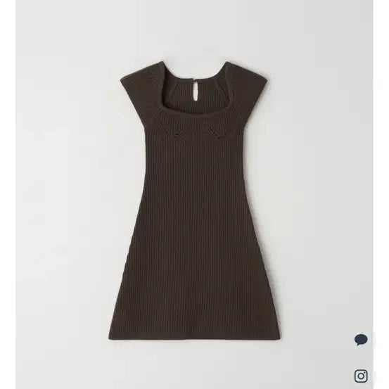 [BUNJANG] Yoonseul Shop Lei Cocoa Knit Mini Dress / 윤슬샵 lei 코코아 니트 원피스