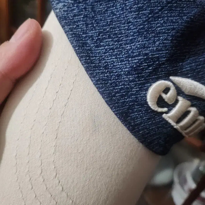 [BUNJANG] Emis Denim Ball Cap / emis 에미스 데님 볼캡 모자 키플링 빈티지 올드스쿨 레트로