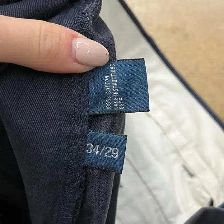 [BUNJANG] Polo Ralph Lauren Navy Chino Pants / [정품/34/29] 폴로 랄프 로렌 네이비 치노 팬츠