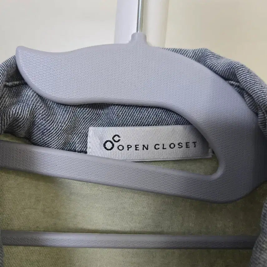 [BUNJANG] OPEN CLOSET Denim Color Block Shirt / OPEN CLOSET 청 데님 배색 남방