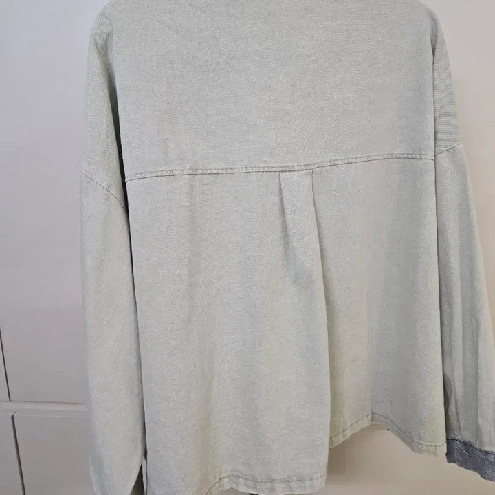 [BUNJANG] OPEN CLOSET Denim Color Block Shirt / OPEN CLOSET 청 데님 배색 남방