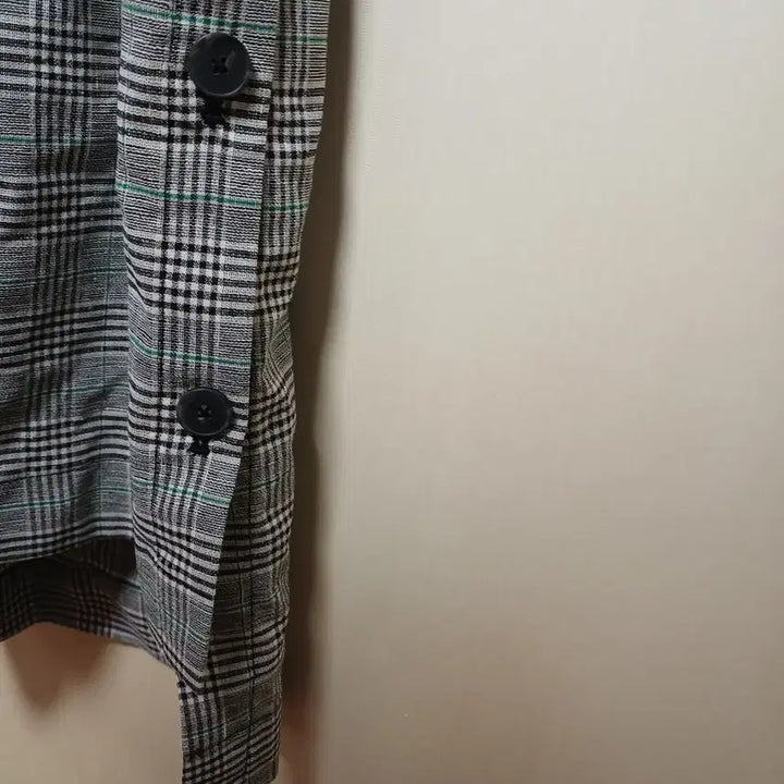 [BUNJANG] Alto Check Long Shirt Dress / alto 알토 체크 롱 셔츠형 원피스 F